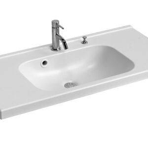 Chậu rửa mặt Yoshimoto 6.1 lít, chậu liền khối nhỏ gọn, Nhật Bản - CR chau-rua-mat-lien-khoi-nho-gon-yoshimoto