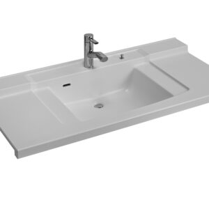 Chậu rửa mặt Yoshimoto 17 lít, chậu liền khối 2 cánh, Nhật Bản - DL DL600 1 Main photo R43