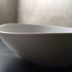 Chậu rửa mặt Yoshimoto, đá cẩm thạch BMC, đặt bàn cao cấp, Nhật Bản - EG3550 EG3550 Close up Shape 1