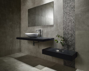 Chậu rửa mặt Yoshimoto, đá cẩm thạch BMC, đặt bàn cao cấp, Nhật Bản - EG3550 EG3550 Sep up 5