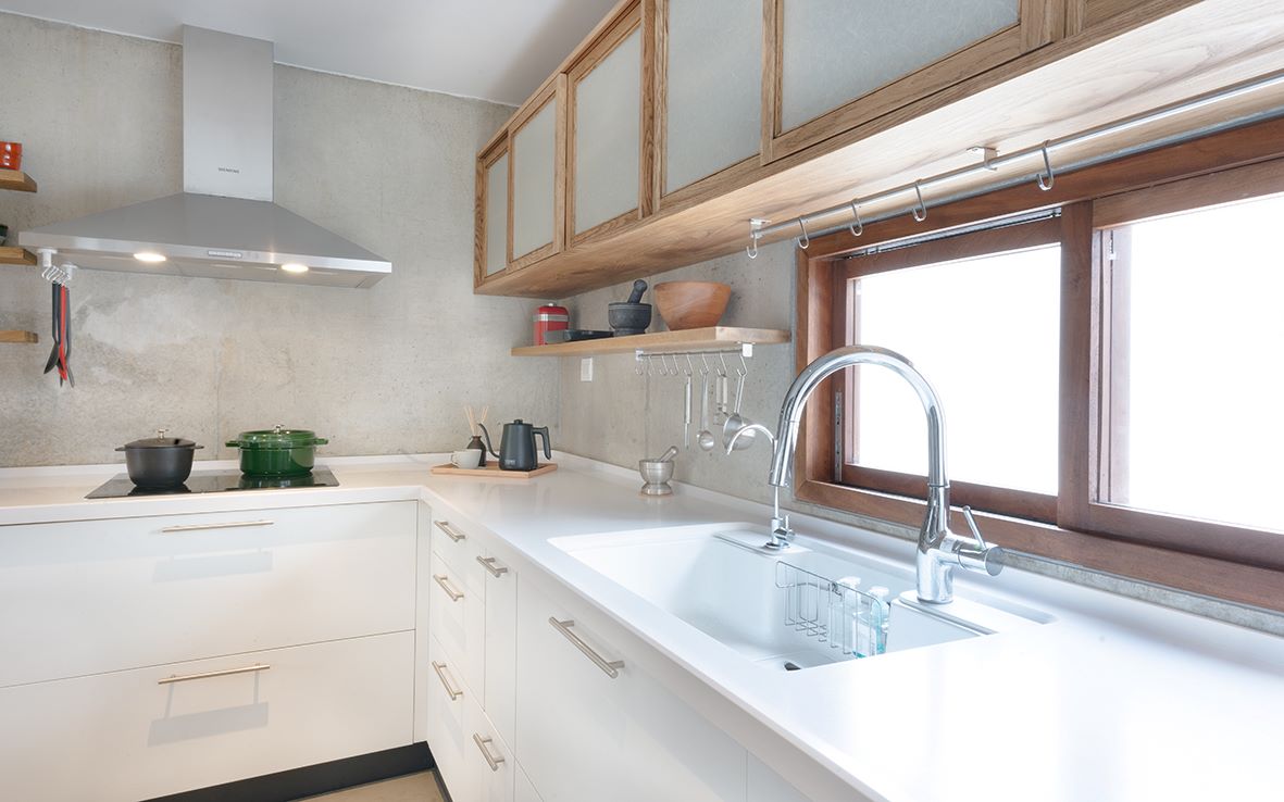 Chậu rửa bát 1 hố Yoshimoto 78 cm, đá cẩm thạch, nhập khẩu Nhật Bản - HS780 HS780 U2462