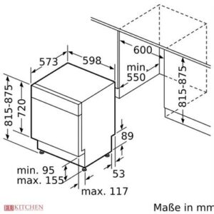 Máy rửa bát Bosch SMU6ECS57E - 14 bộ EU, độ ồn 42 dB, Home Connect, Serie 6 mayruabatboschsmu6ecs57e 8