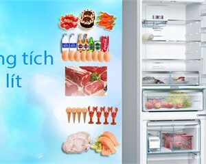 Tủ lạnh Bosch, dung tích 505 lít - KGN56HI3P tulanhboschkgn56hi3p 4