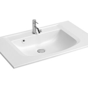 Chậu rửa mặt Yoshimoto, chậu liền khối nhỏ gọn, Nhật Bản – CT900 CT 900 2