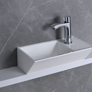 Chậu rửa tay Yoshimoto, đá cẩm thạch BMC, đặt bàn, Nhật Bản – TO2036 Chau rua TO2036 2