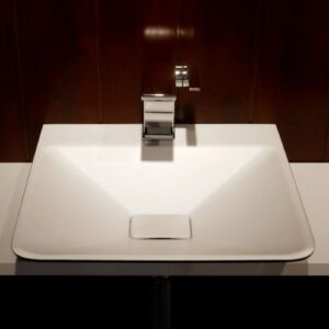 Chậu rửa tay Yoshimoto, đá cẩm thạch BMC, đặt bàn, Nhật Bản – EM3737 EM3737 4