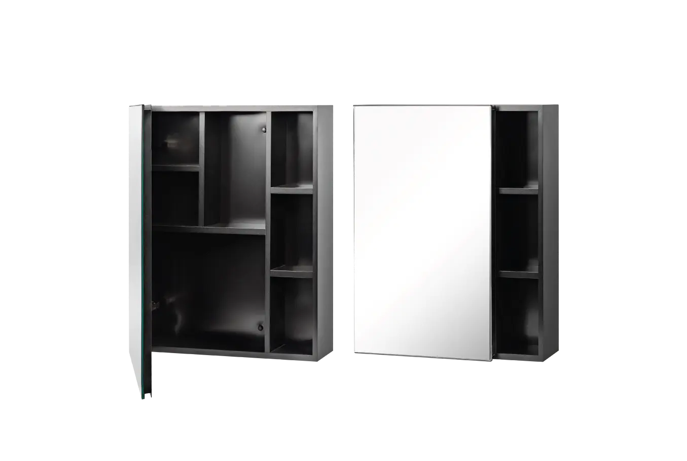 Tủ treo tường có đợt, gương mở kèm hộc mở MDE6070 VÀ MDE8070 Tủ treo tường có đợt, gương mở kèm hộc mở MDE6070 VÀ MDE8070 - Ảnh 2