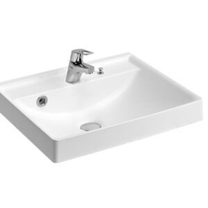 Chậu rửa mặt Yoshimoto, đá cẩm thạch BMC, đặt bàn, Nhật Bản – SQR II-600 SQR 2 600 2