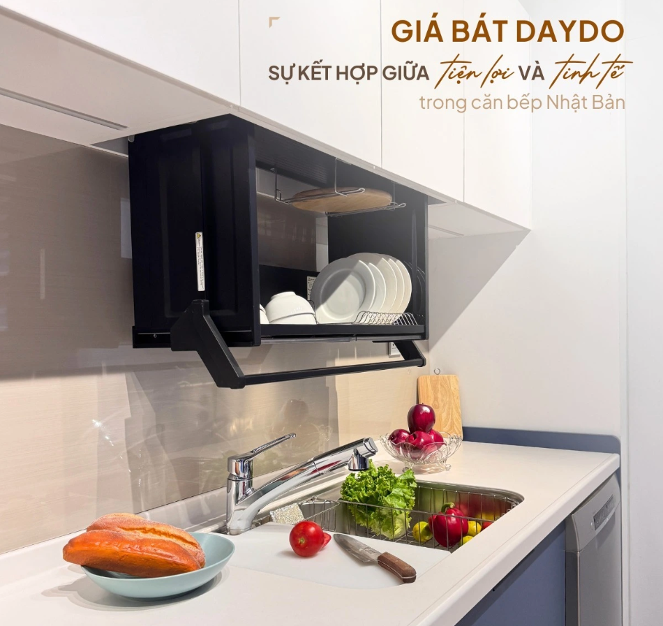 Kệ đa năng nâng hạ Linear Down BOX nhà bếp cao cấp - 750 B/G Screenshot 22