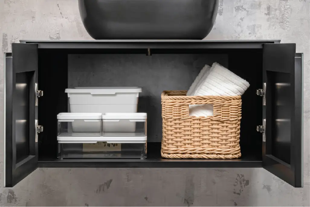 Tủ Lavabo hợp kim tủ dưới cánh mở - V885 Tủ Lavabo hợp kim tủ dưới cánh mở - V885 - Ảnh 3