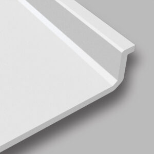 Đá mặt bếp chiều rộng 650mm, tích hợp gờ chống tràn phía trước và sau dạng góc cạnh - YX YX 2