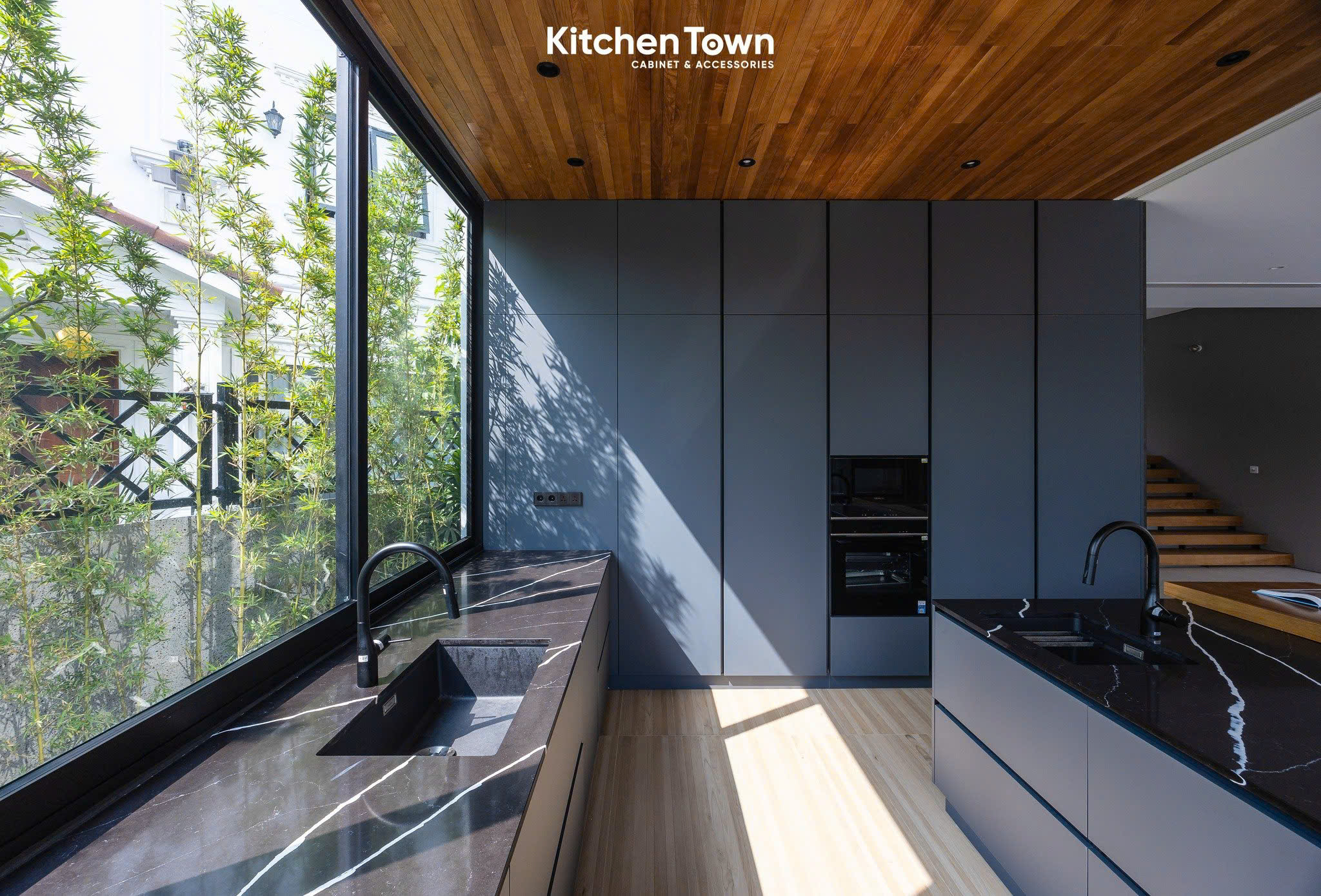 Dự án tủ bếp hợp kim biệt thự Vinhomes RIVERSIDE 14