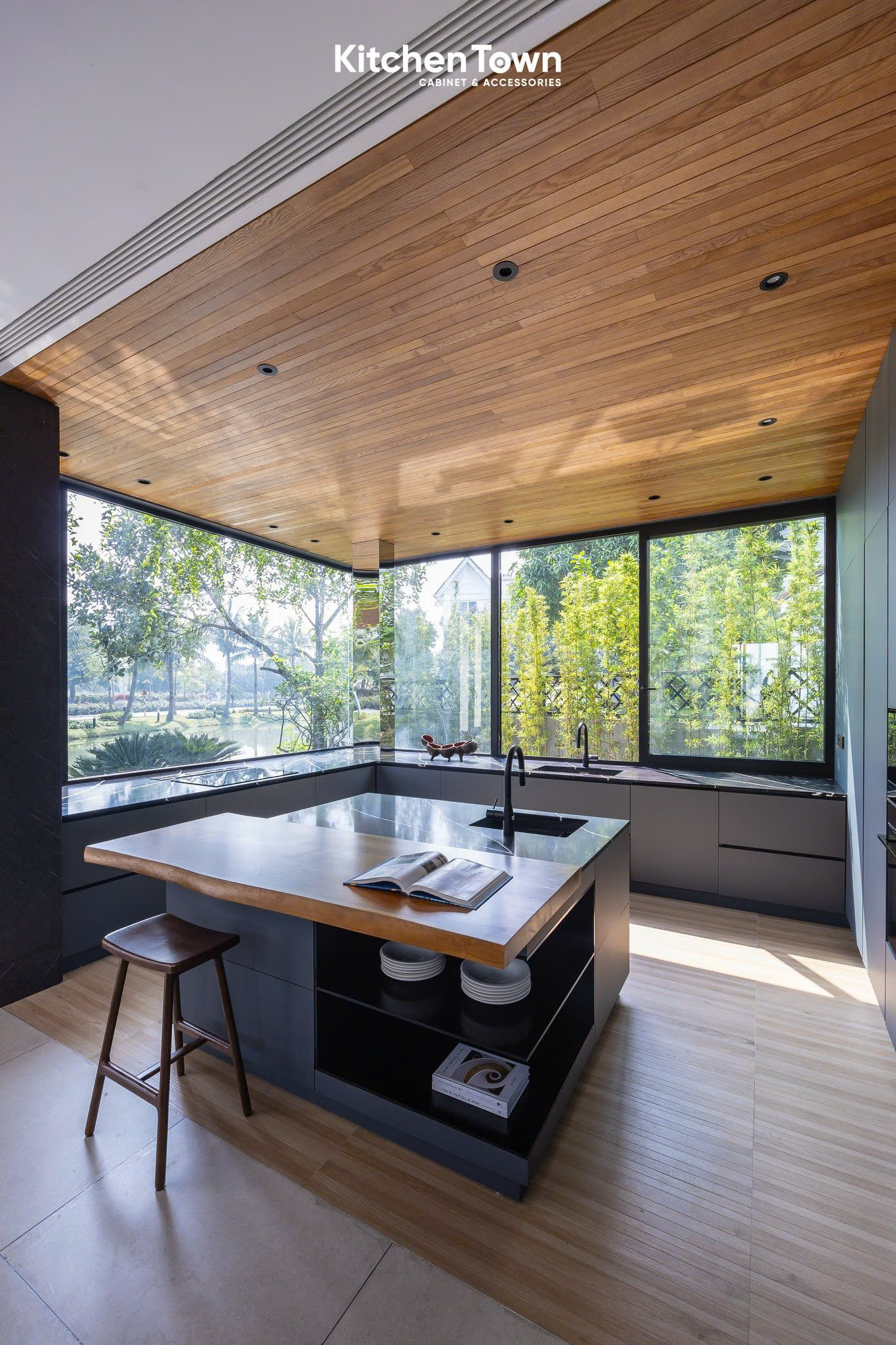 Dự án tủ bếp hợp kim biệt thự Vinhomes RIVERSIDE 15