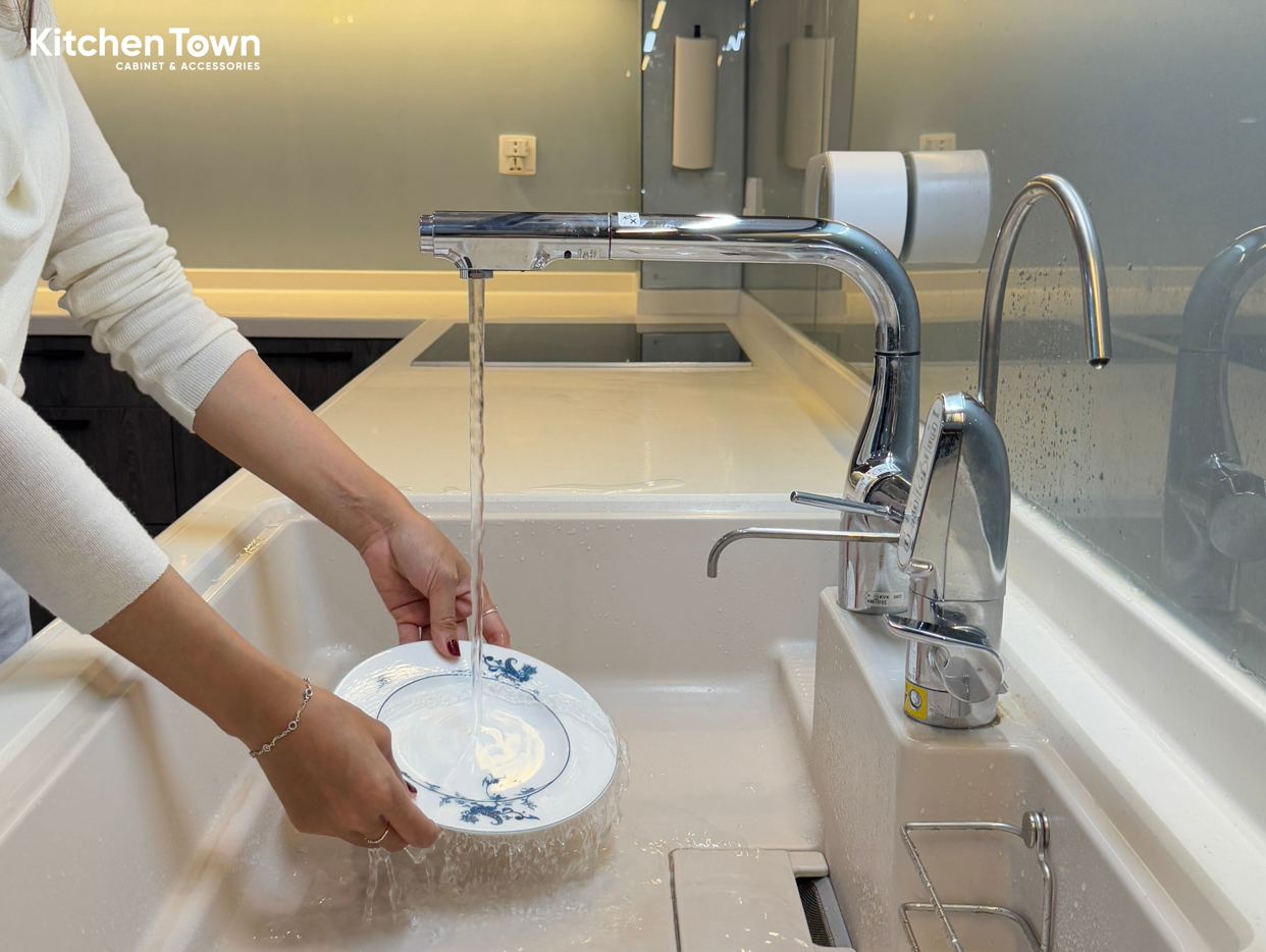 Dự án tủ bếp chữ L tại chung cư BRG DIAMOND RESIDENCE Lê Văn Lương - Hà Nội Screenshot 29