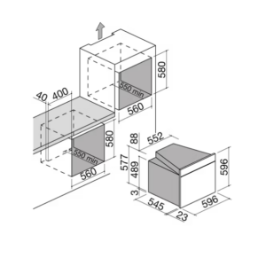 Lò nướng Barazza, thiết kế âm tủ, dung tích 65 lít – 1FEVGP Screenshot 72