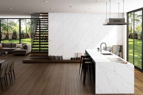 Tại sao bạn nên lựa chọn mặt đá bếp VICOSTONE? da nhan tao vicostone 2 600x399 1