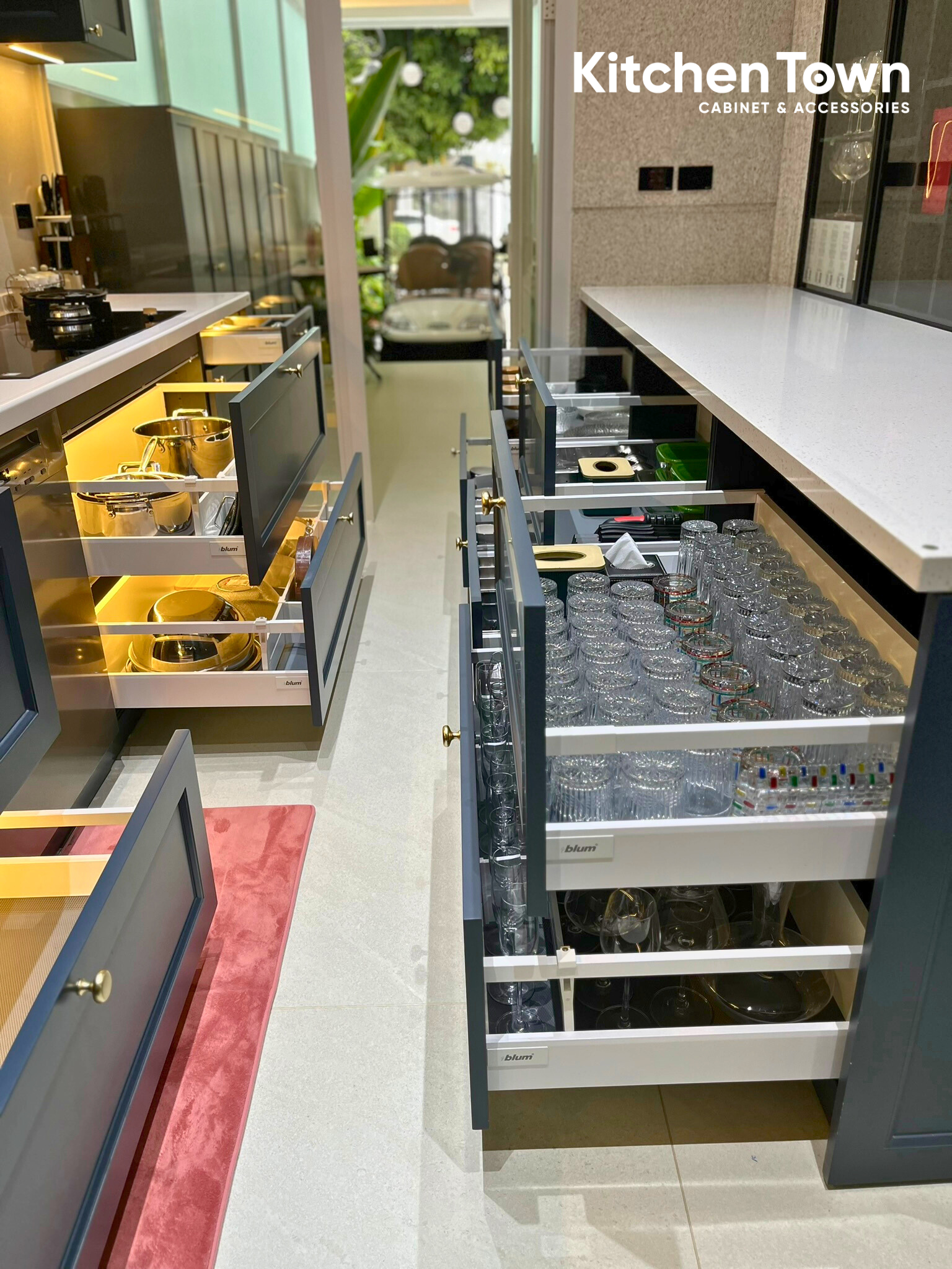 Dự án tủ bếp chữ L tại biệt thự - Ocean Park 11