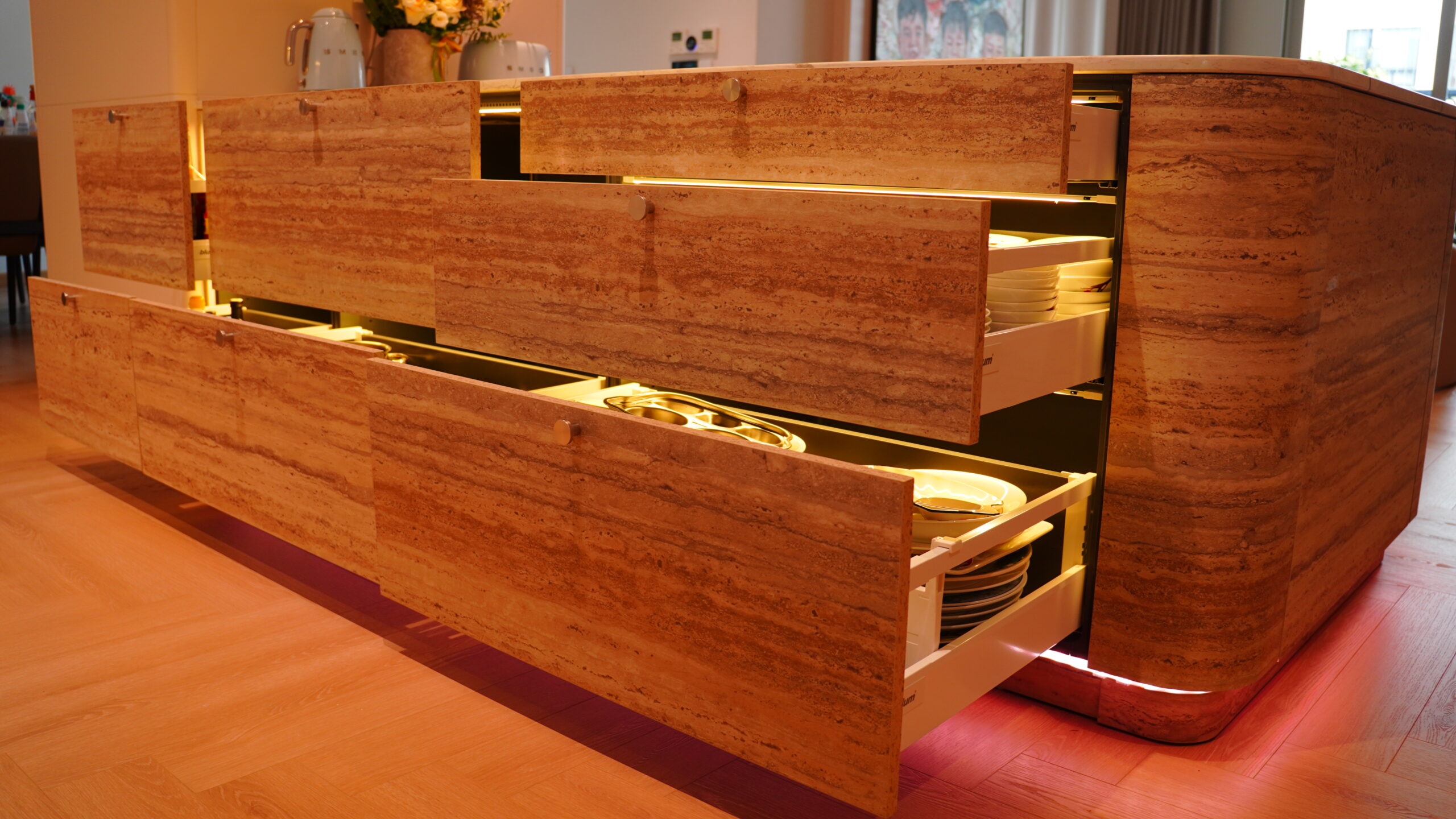 Dự án tủ bếp chữ I + Bản Đảo - Chung cư TimesCity DSC00407 scaled