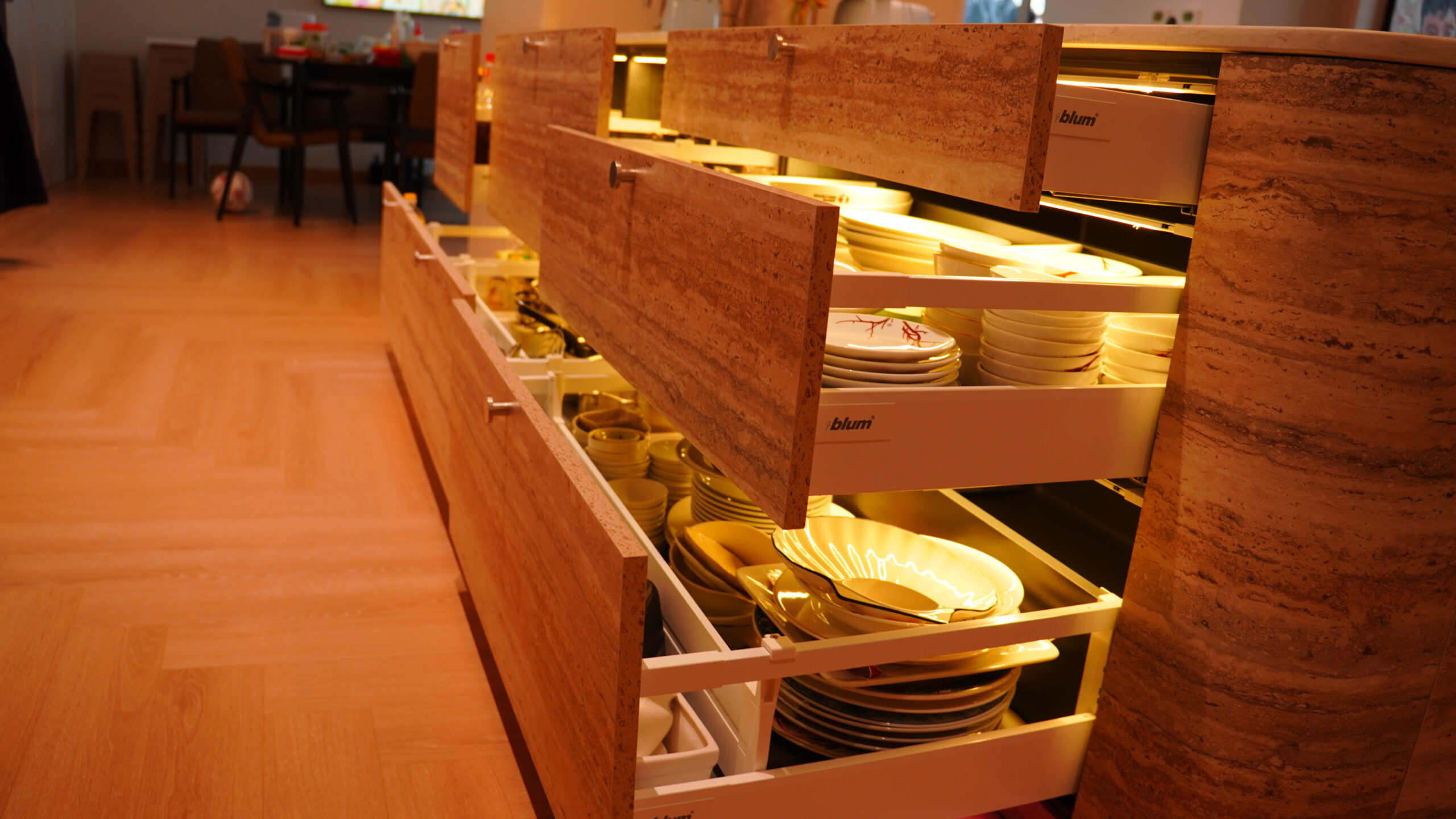 Dự án tủ bếp chữ I + Bản Đảo - Chung cư TimesCity DSC00413 scaled