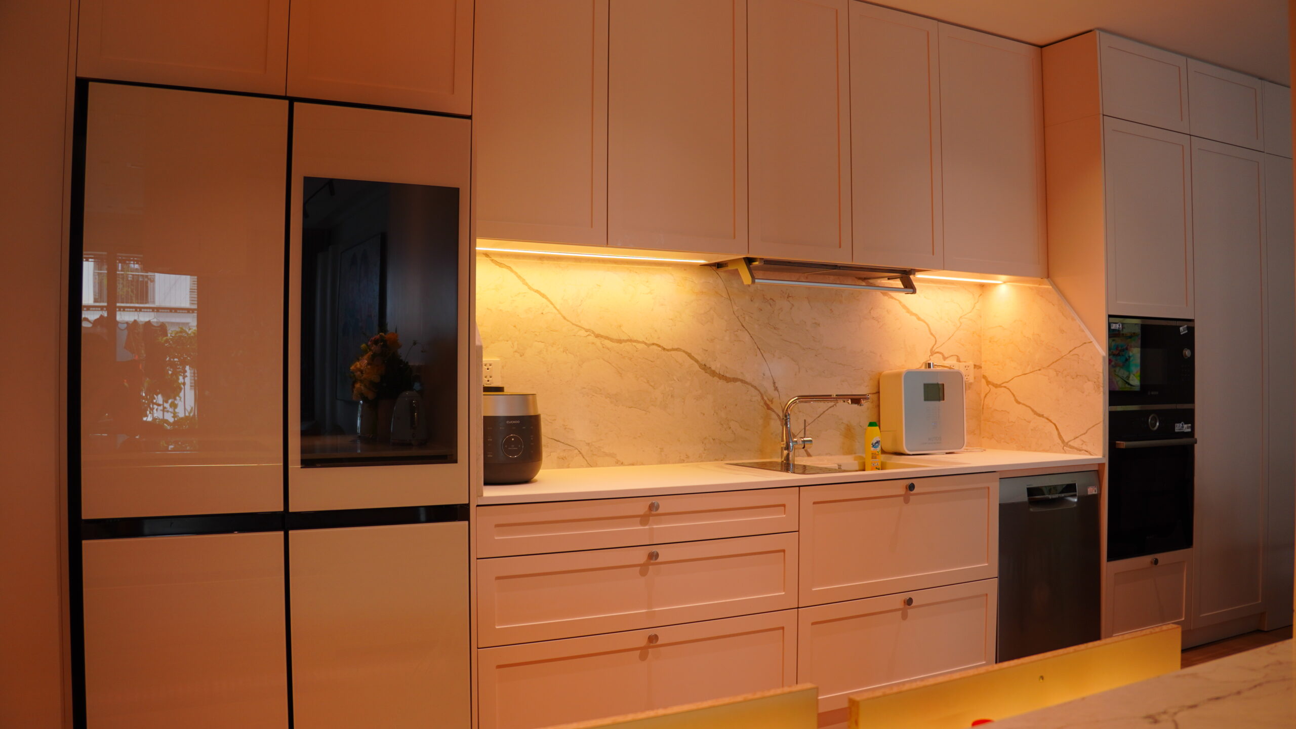 Dự án tủ bếp chữ I + Bản Đảo - Chung cư TimesCity DSC00414 scaled