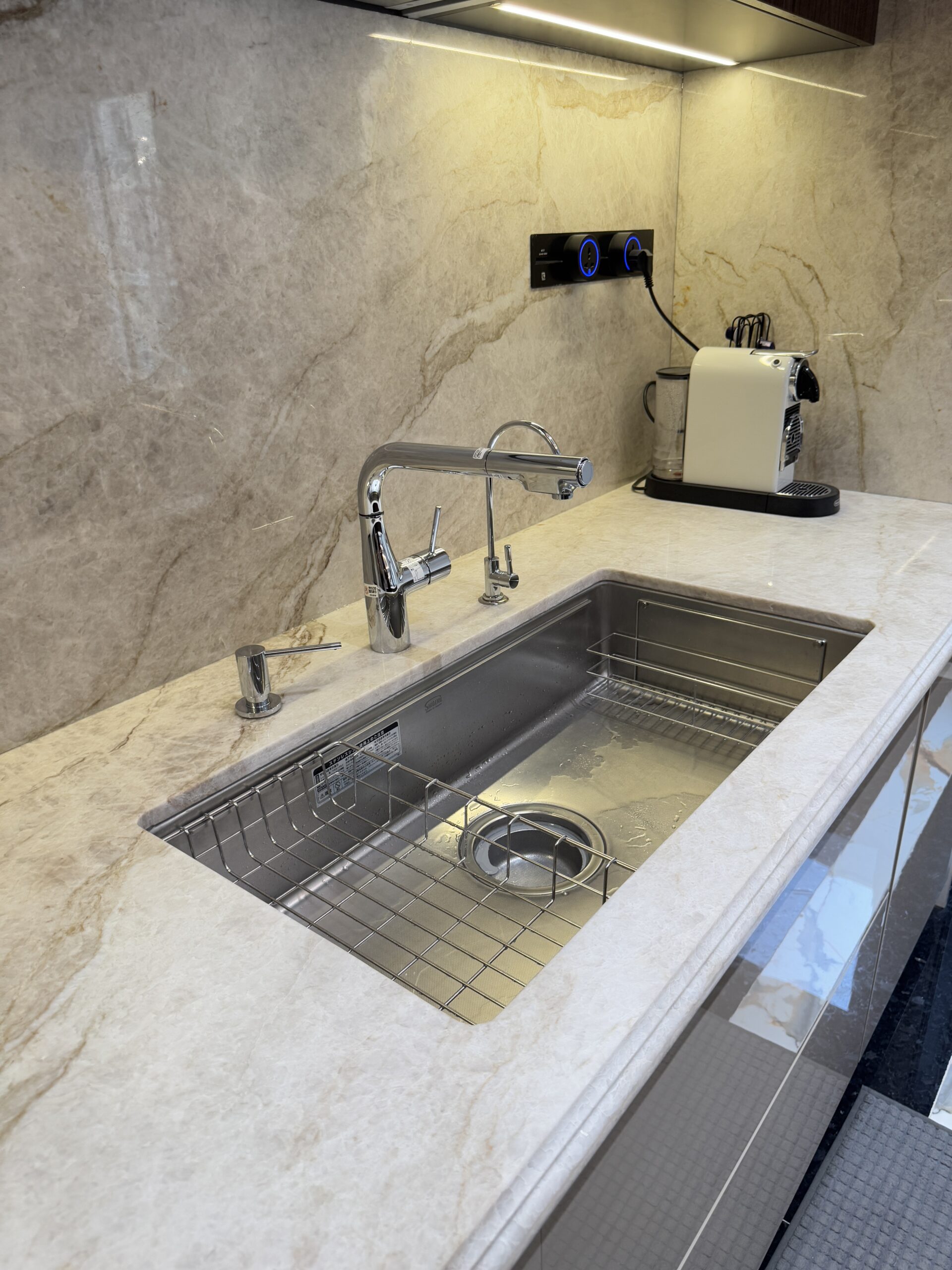 Dự án tủ bếp chữ I + Bản Đảo tại Nguyễn Xiển - Hà Nội IMG 1250 scaled