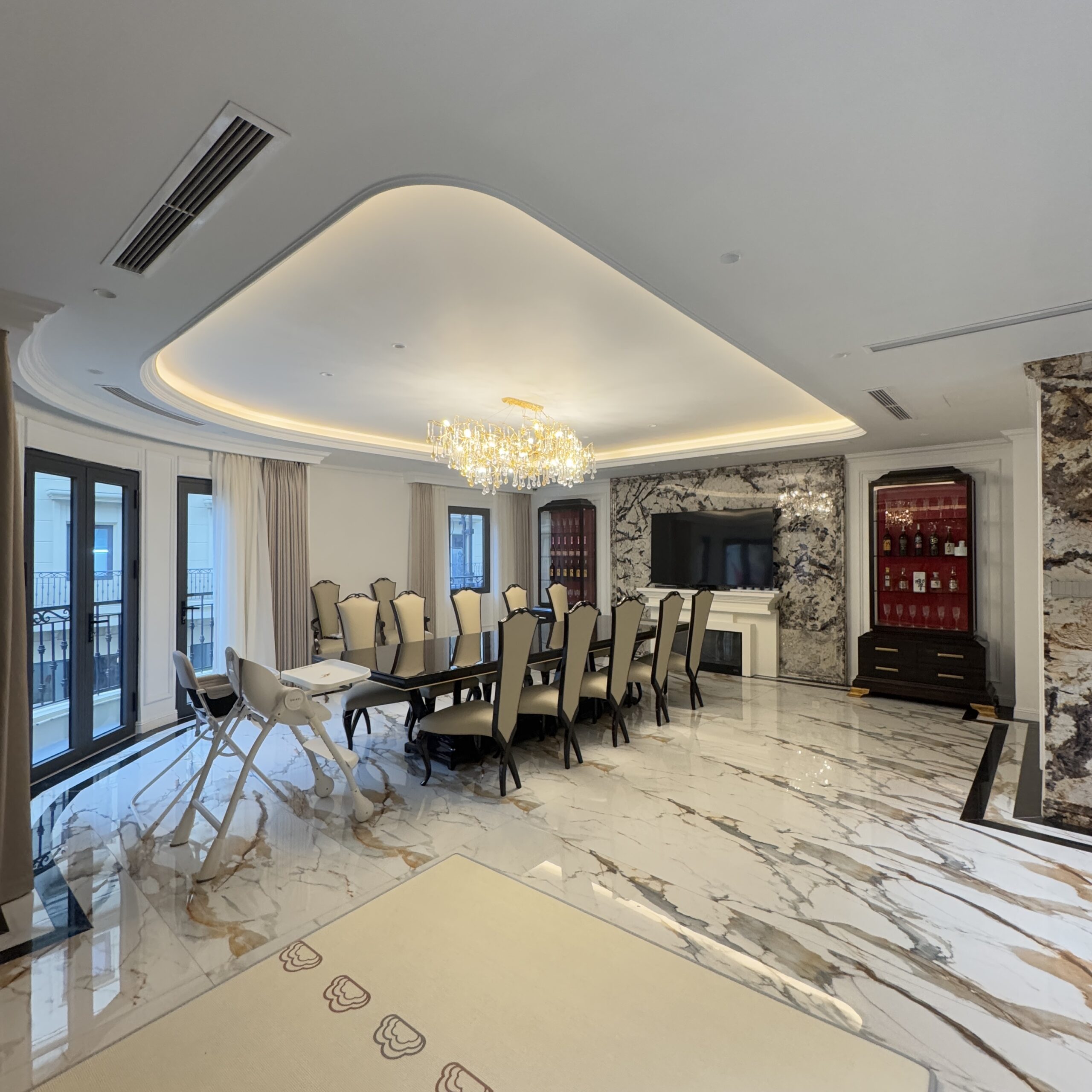 Dự án tủ bếp chữ I + Bản Đảo tại Nguyễn Xiển - Hà Nội IMG 1372 scaled