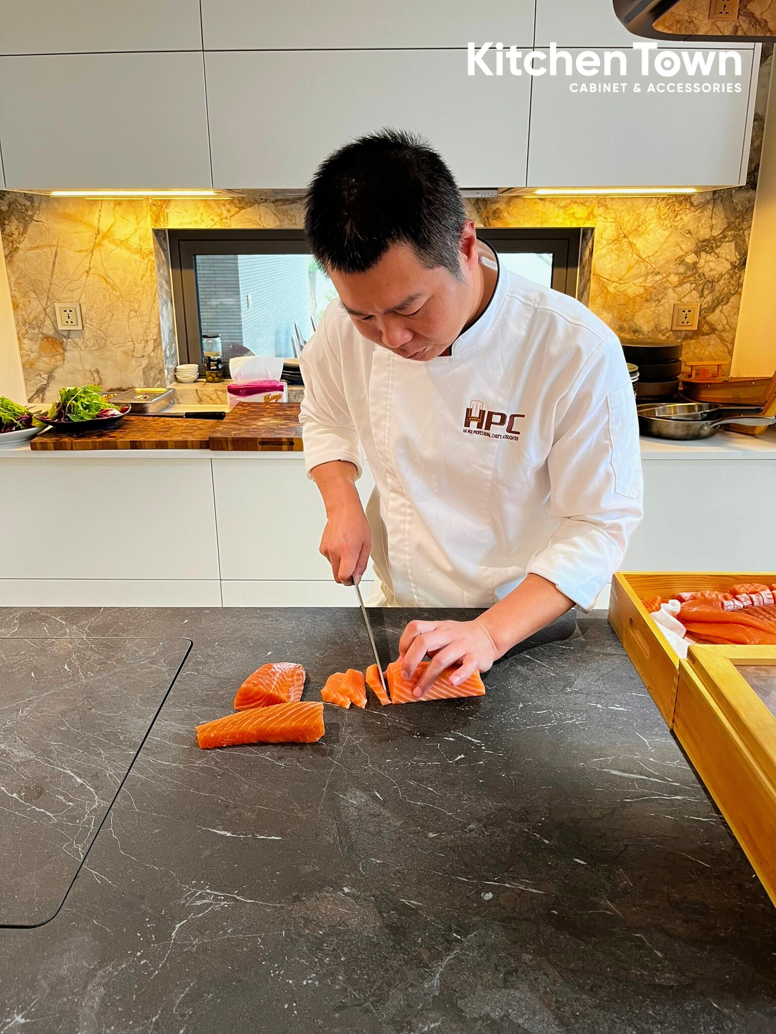 Dự Án Tủ Bếp Bản Đảo Siêu Biệt Thự - Hà Nam ban dao ha nam 5