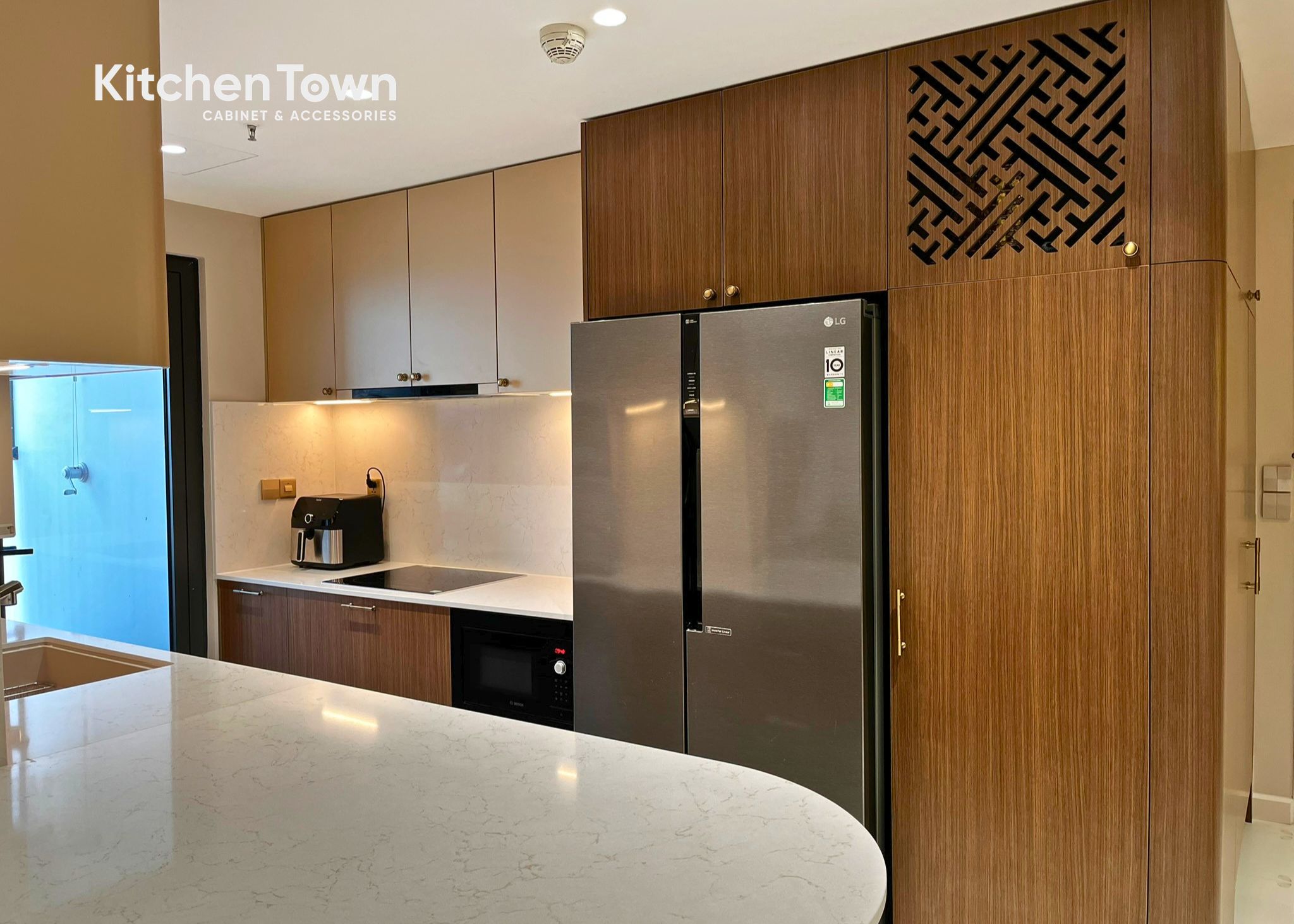 Dự án tủ bếp chữ I + Bản Đảo - Tây Hồ Tây tu bep 6th 1